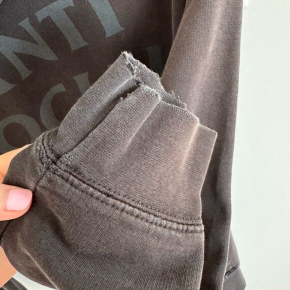 Anti Social Social Club Motor Sport Hoodie Small - Picture 6 of 8